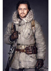 His Dark Materials Lord Asriel White Fur Coat