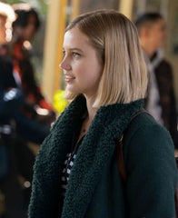 Honor Society Angourie Rice Green Coat