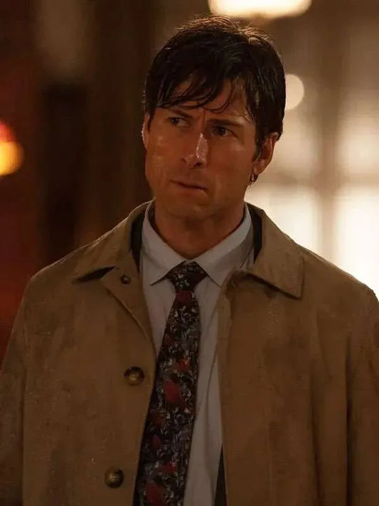 How To Make A Killing Glen Powell Beige Coat