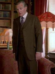 Downton Abbey: A New Era Robert Crawley Brown Blazer