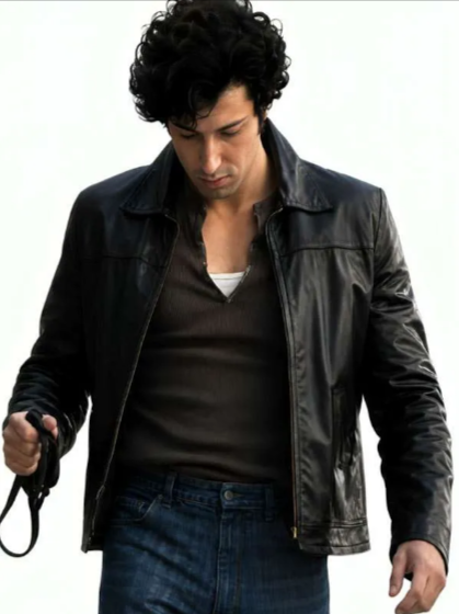 Anthony Ippolito I Play Rocky Leather Jacket