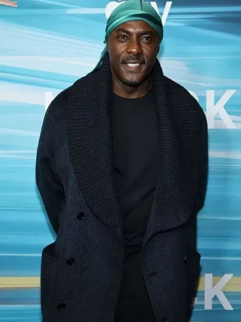 NYC 2026 Idris Elba Wool Coat
