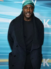 NYC 2026 Idris Elba Wool Coat