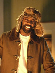 Super Bowl Idris Elba Brown Jacket