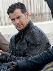 In The Grey 2026 Henry Cavill Leather Jacket