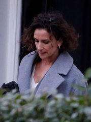 The Night Manager Indira Varma Grey Trench Coat