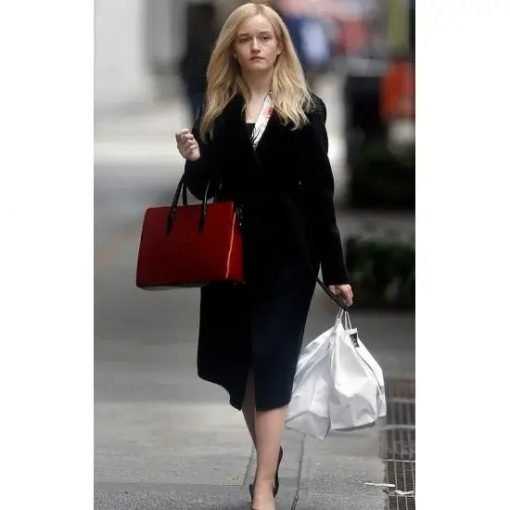 Inventing Anna 2022 Julia Garner Black Coat