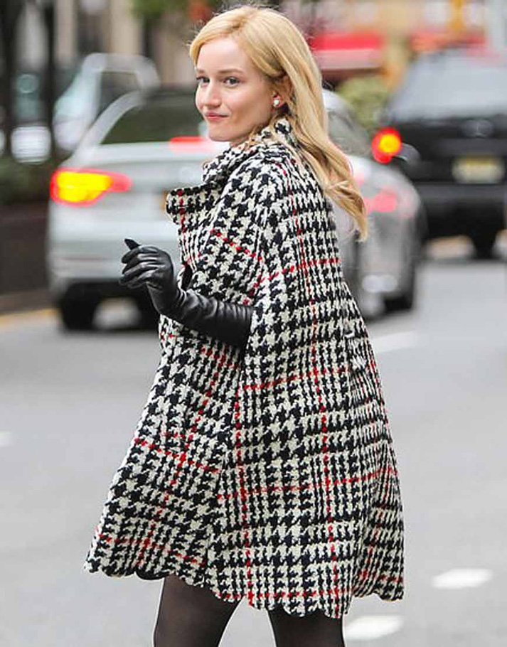 Julia Garner Inventing Anna Coat