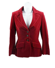 Inventing Anna Delvey Red Velvet Blazer