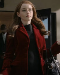 Inventing Anna Delvey Red Velvet Blazer