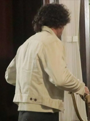 Aaron Taylor-Johnson 2026 White Jacket
