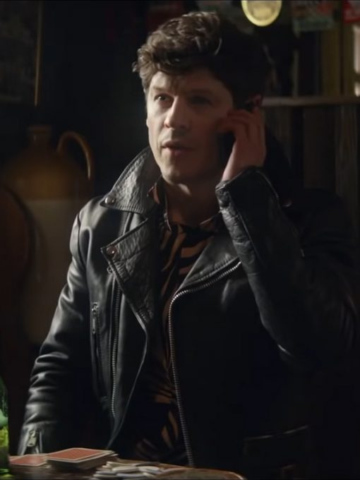Tollbooth Dom Black Leather Jacket