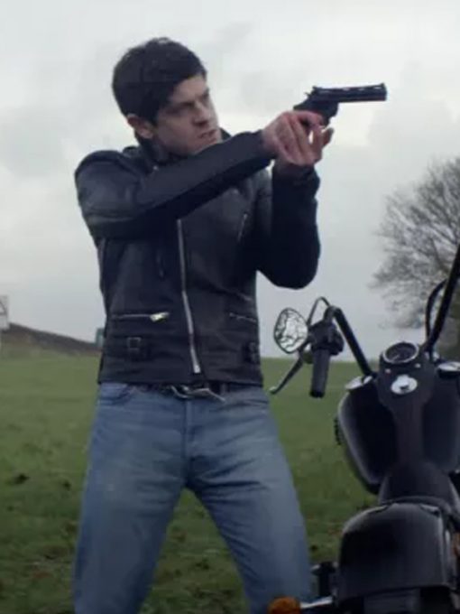 Tollbooth Dom Black Leather Jacket