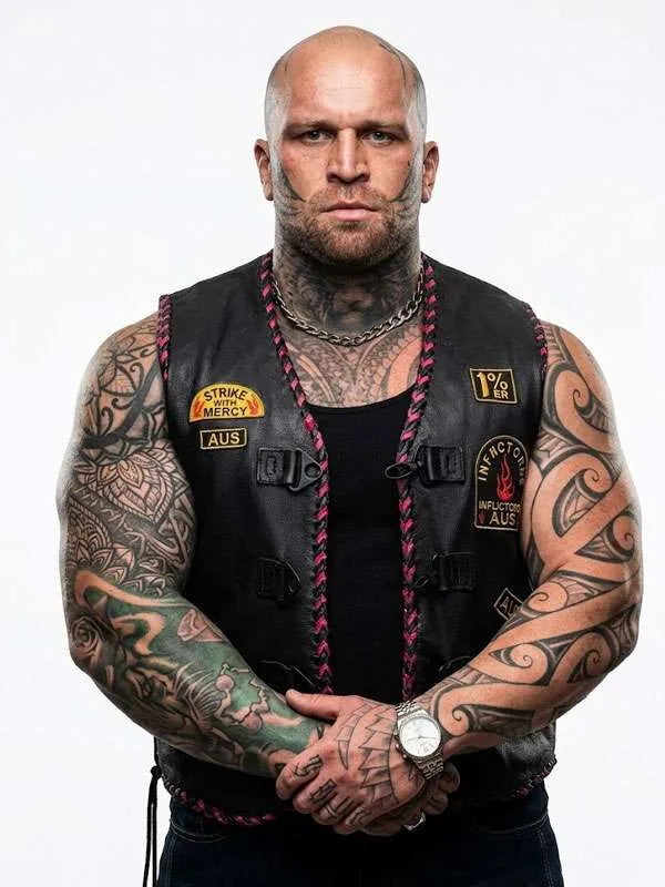 Runner Jacob Hohua Leather Vest