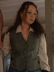 Lanterns Jasmine Cephas Jones Green Vest