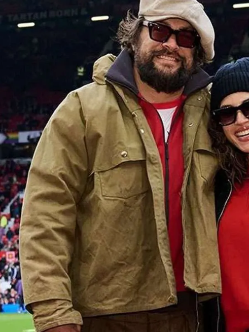 Soccer Date Jason Momoa Cotton Jacket