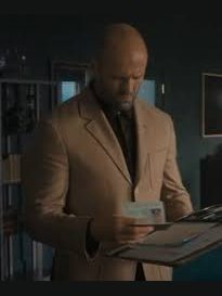 Jason Statham Wrath of Man Brown Blazer