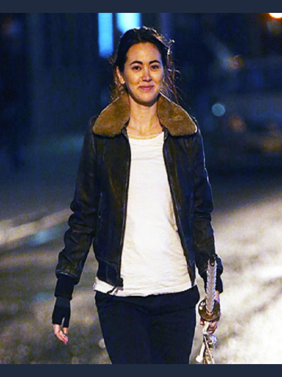 Jessica Henwick The Defenders Fur Jacket