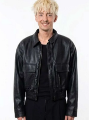 Joe Bird Leviticus 2026 Black Leather Jacket
