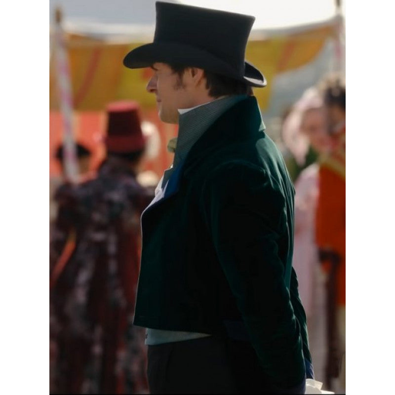 Bridgerton S02 Anthony Bridgerton Green Tailcoat