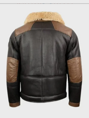 Jones SF Shearling Bomber Black Jacket