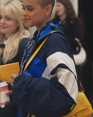 Gossip Girl Julien Calloway Blue Colorblock Jacket