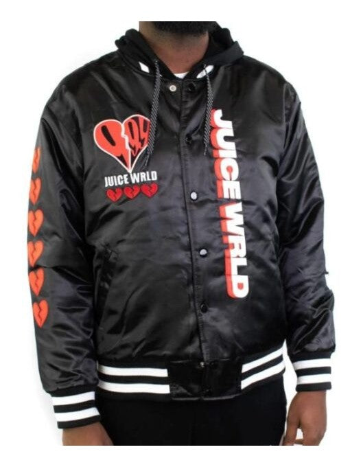 Juice Wrld Black Bomber 999 Jacket