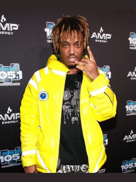 Juice Wrld Yellow Puffer Jacket