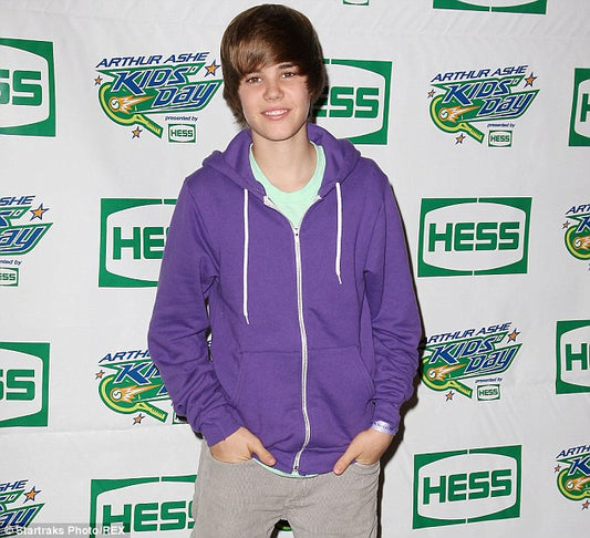 Justin Bieber Purple Hoodie