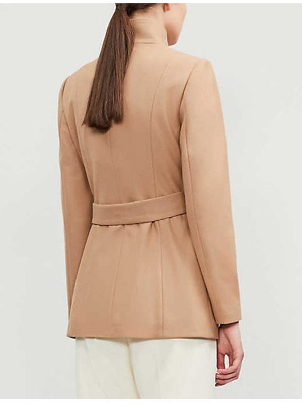 Batwoman Kara Danvers Tan Wrap Coat