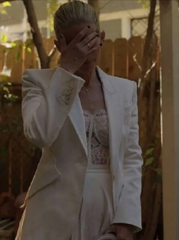 Imperfect Women 2026 Kate Mara White Blazer