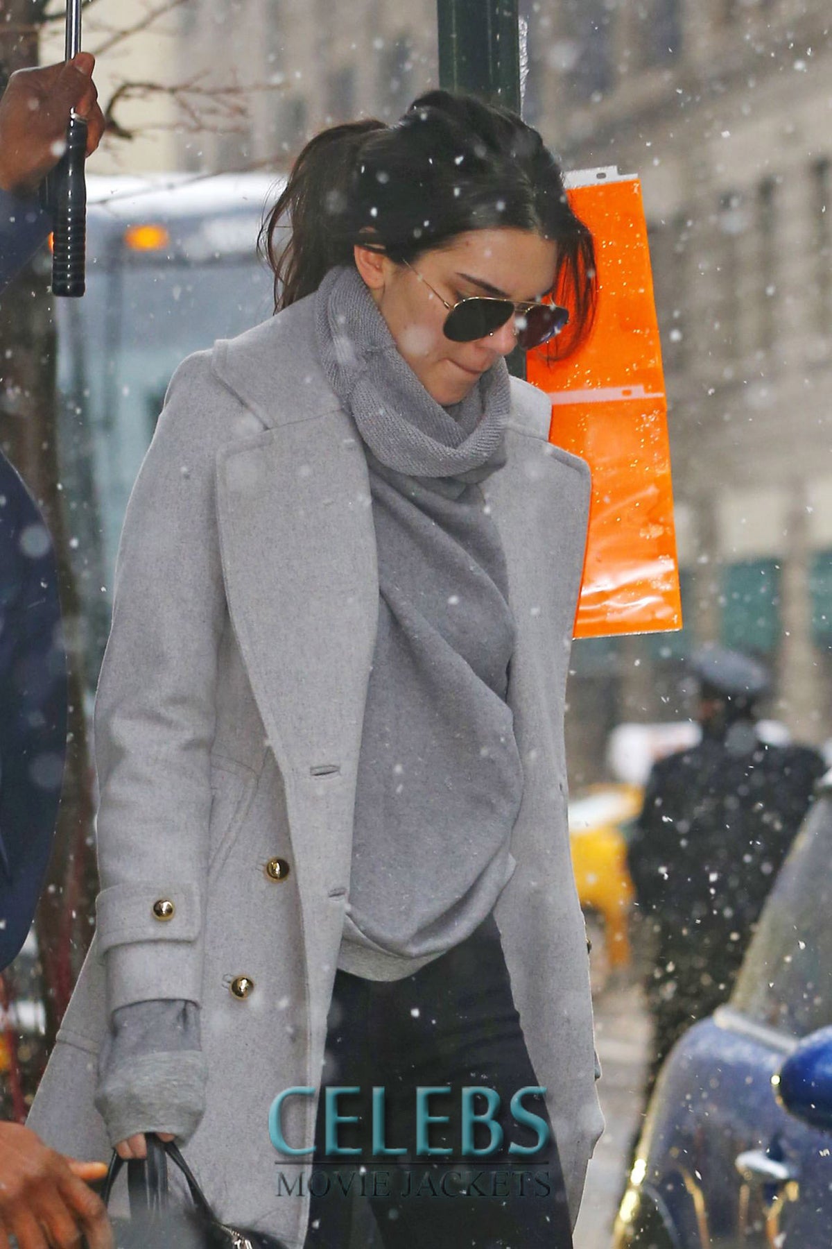 Kendall Jenner Street Fashion Long Coat