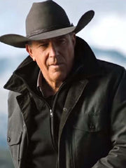 Yellowstone S02 Kevin Costner Green Jacket