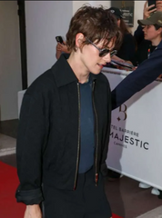 Kristen Stewart Cannes 2026 Black Jacket