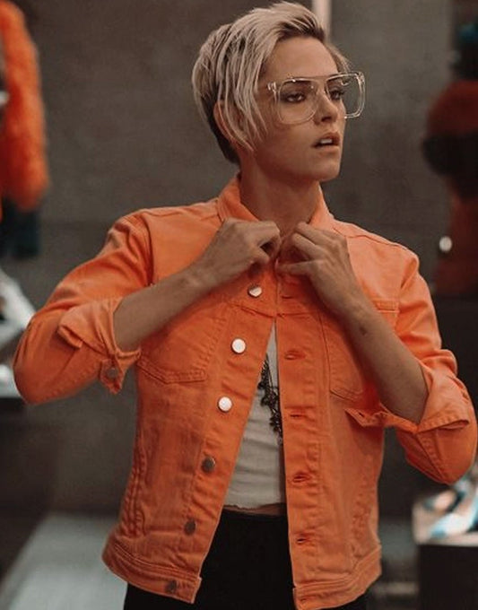 Sabina Wilson Charlie's Angels Neon Orange Jacket