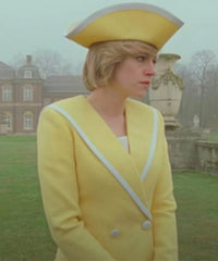 Spencer Kristen Stewart Yellow Coat