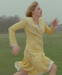Spencer Kristen Stewart Yellow Coat