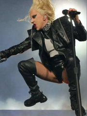 Lady Gaga The Chromatica Ball Leather Jacket