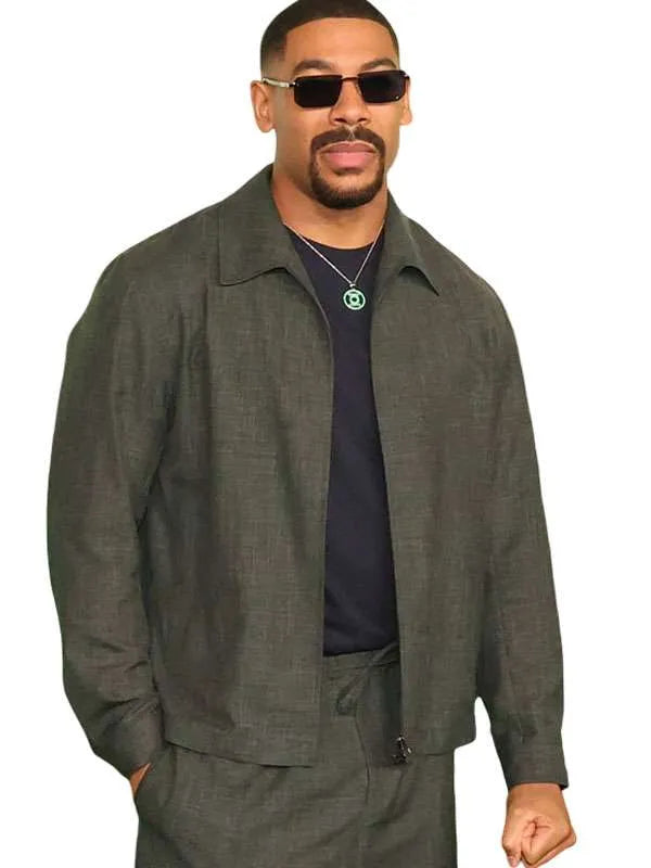 Aaron Pierre Lanterns Premiere Jacket