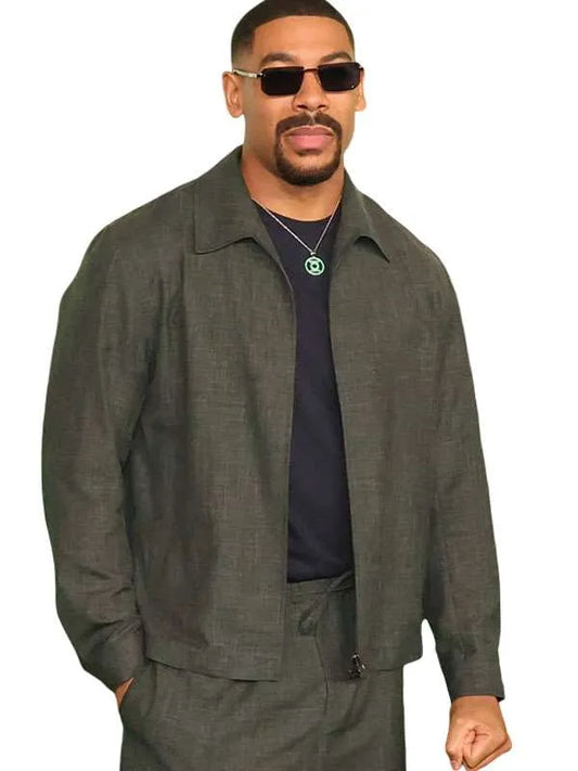 Aaron Pierre Lanterns Premiere Jacket
