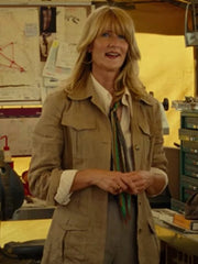 Jurassic World Dominion Ellie Sattler Brown Jacket