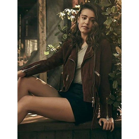 Josie Saltzman Legacies Suede Jacket