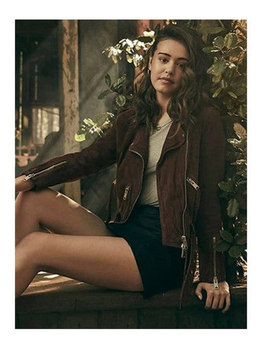 Josie Saltzman Legacies Suede Jacket