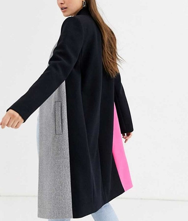 Emily Cooper Emily In Paris Color Block Coat
