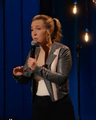 Look at You Taylor Tomlinson Cropped Leather Jacket