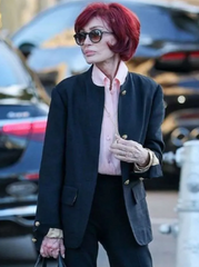 LA 2026 Sharon Osbourne Black Blazer