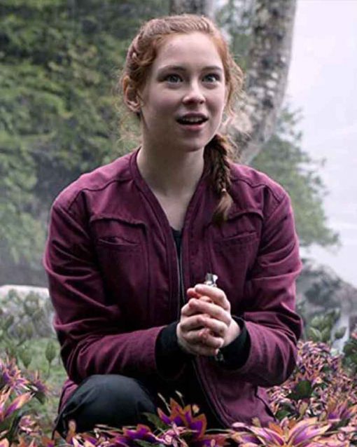 Lost In Space Penny Robinson Maroon Jacket