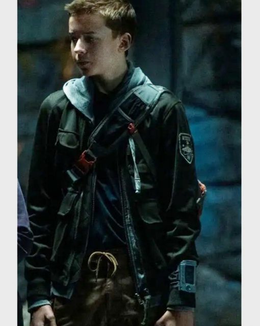 Lost in Space S02 Maxwell Jenkins Green Jacket