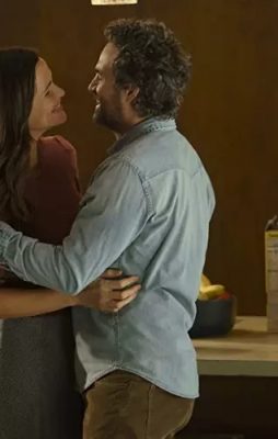 The Adam Project Mark Ruffalo Denim Shirt