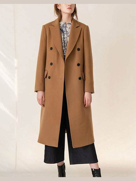 Love, Guaranteed Susan Camel Coat